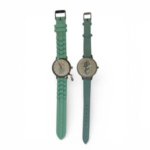 Charming Charlie Seahorse & Pineapple Watches- Set of 2 needs batteries